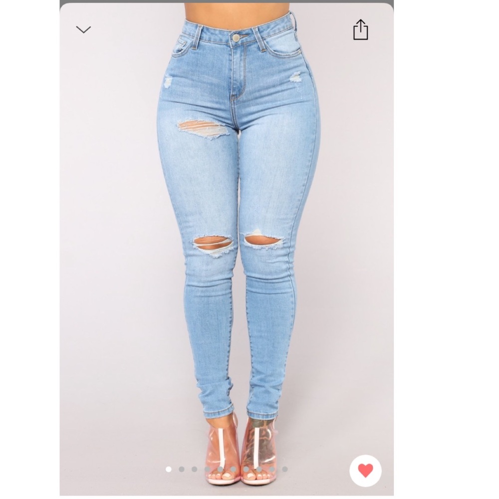 Hannah High Rise Jeans, Fashion Nova